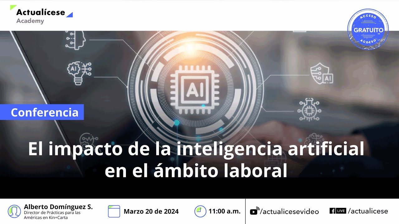El impacto de la inteligencia artificial en el ámbito laboral - YouTube