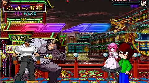 MUGEN Request: Me And The Boys & Chuck Norris V2 Vs Tomoka & MH Daniel