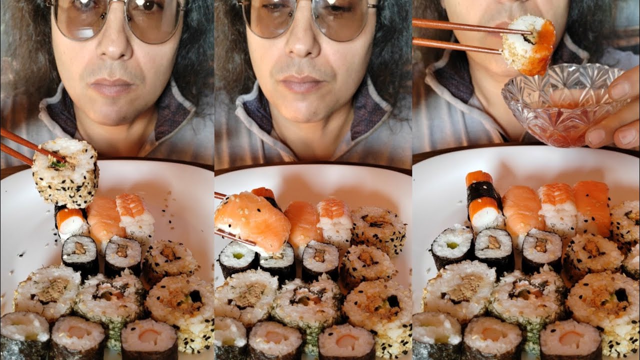 Extreme Hot Sushi Cooking & Eating - YouTube