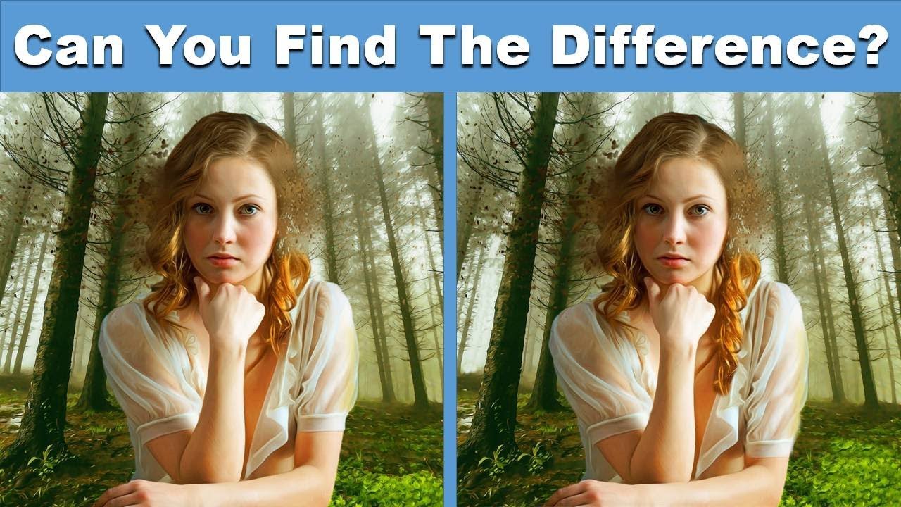 HARD LEVEL - Spot The Hidden Differences In 10 Pictures - YouTube