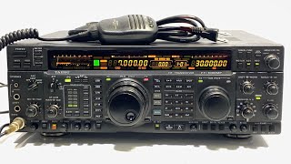 💥Yaesu FT-1000MP HF 150W   220VAC   MH-31 ATU Open💥