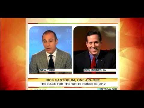 Rick Santorum discusses his latest trip to Iowa wi...