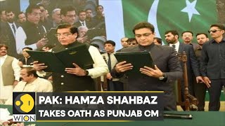 Pak: Hamza Shahbaz takes oath as Punjab CM; PTI-backed Elahi suffers defeat | English News | WION