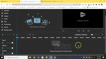 Getting Started in WeVideo