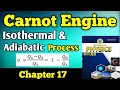 The Carnot engine unit 17 second law of thermodynamics class 12 new physics book | Carnot cycle