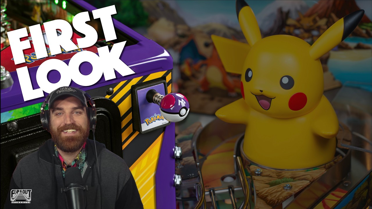 Первый взгляд: пинбол-автомат Pokemon