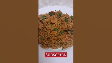 Prawns Pulao Recipe #shorts
