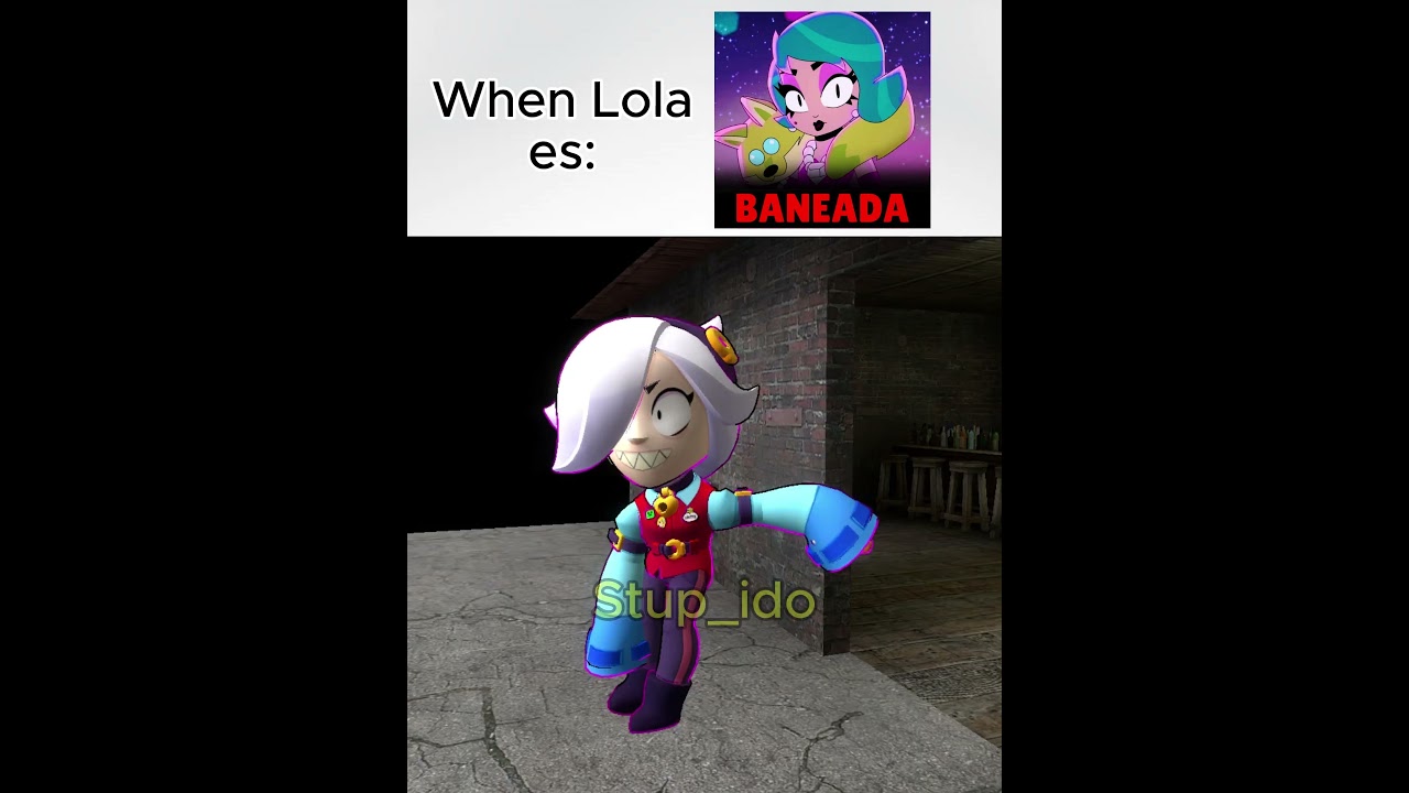LOLA ES BANEADA DEL COMPETITIVO XD  #brawlstars #gaming #brawlstarsgame #humor