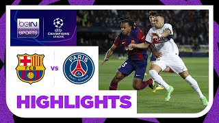 Barcelona v PSG | Champions League 23\/24 | Match Highlights