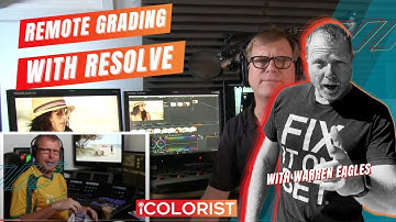 Remote Grading with Davinci Resolve