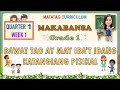 Pag-unawa sa Katangiang Pisikal