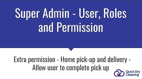 Extra permissions: Allow user to complete pick up