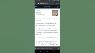 How to Check in to Your Appointment on doxy.me