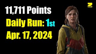 No Return (Grounded) - Daily Run: 1st Place as Ellie - The Last of Us Part II Remastered