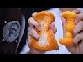 パンのスクイーズで音を出す【ASMR/音フェチ】