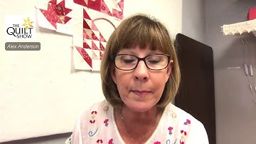 Alex Anderson LIVE: The Pinwheel Quilt Block - Mystery Class 9