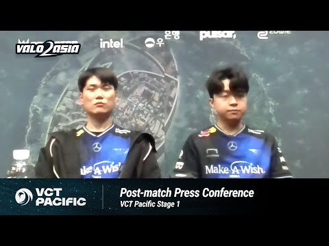 T1 (PRX vs. T1) 2025 VCT Pacific Stage 1 Playoffs Post-Match Press Conference