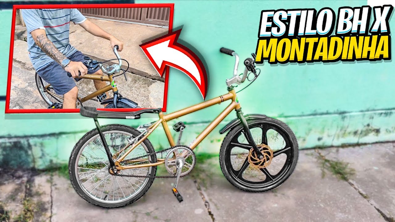 Bicicleta Aro 20 Toda Montadinha