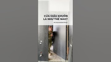 Cửa “giấu khuôn” cỡ nào mới vừa lòng. #dreamhome #cải_tạo_nhà #thietkenhadep #interiordesign