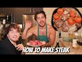 The One Pan Steak Dinner | Perfect Filet Mignon (feat. my friends)