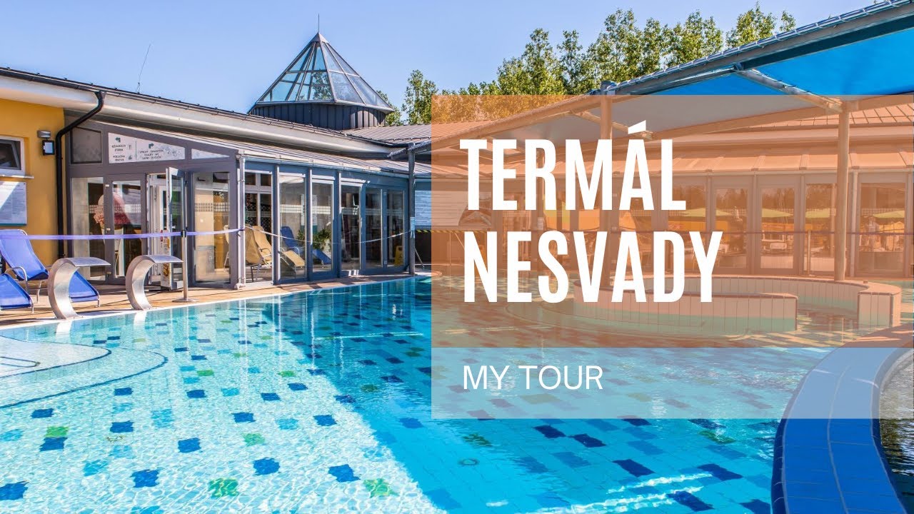 Termálne kúpalisko Nesvady okres Komárno, južné Slovensko.