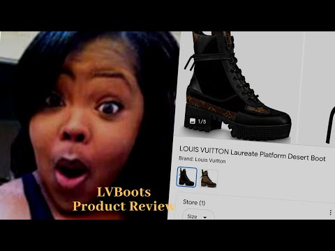 Fashionplugru #BossinOnaBudget louis vuitton laureate platform desert boot  REPLICA REVIEW 