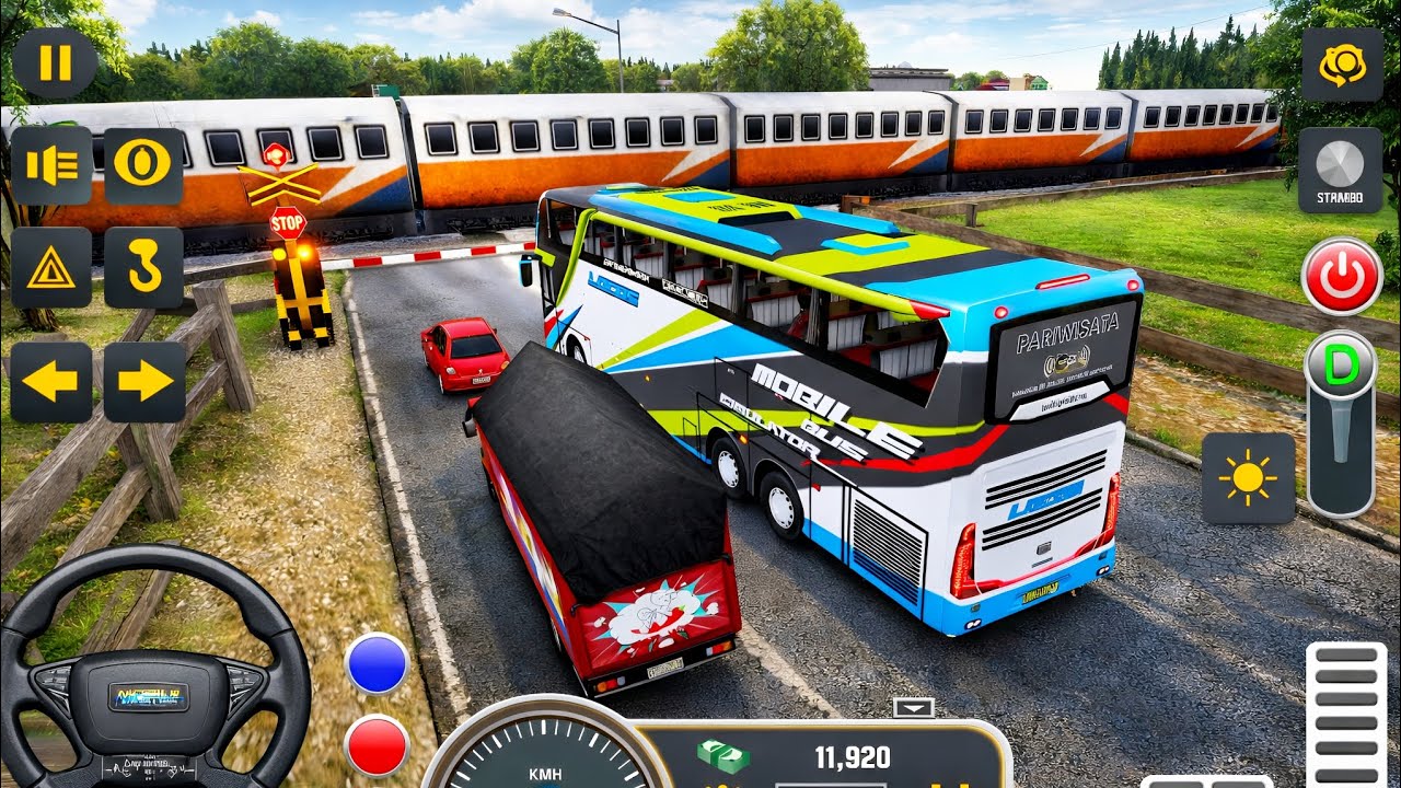 Bus Driving Simulator Game 3D | Realistic Bus Driving Experience with Open World Routes
