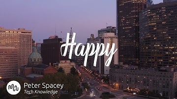 Best Electronic Happy Music for Video [ Peter Spacey - Tech Knowledge ]