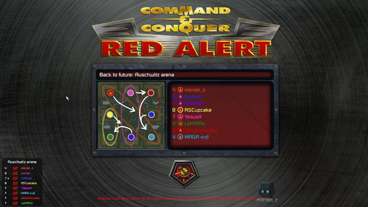 [007-2v2v2v2] Back to future: Auschwitz arena - Spreading Like a Rash