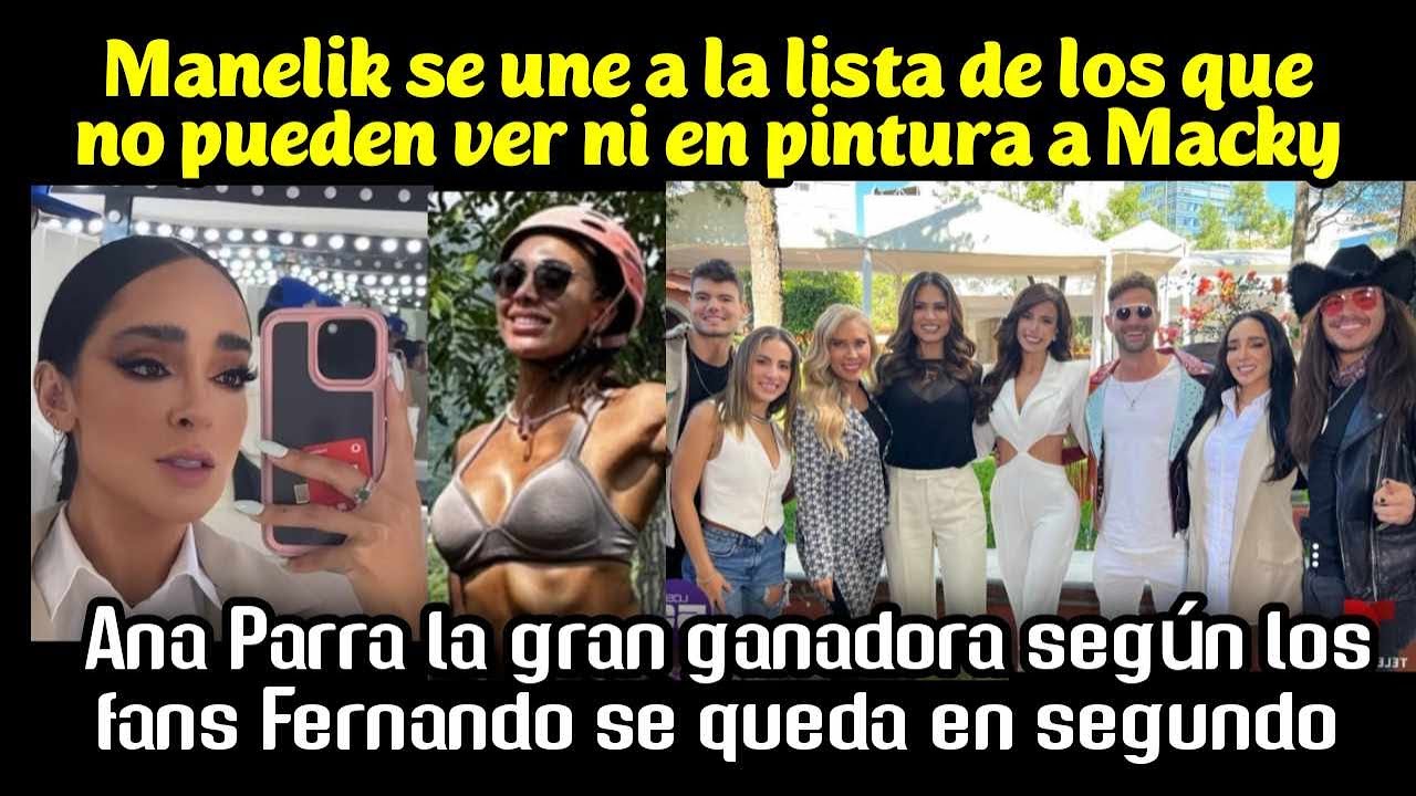 Ana Parra la gran ganadora de los 50, Fernando se queda en 2do lugar 