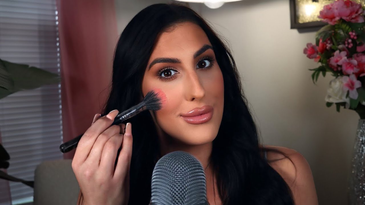 ASMR Doing My Makeup | Get Ready With Me! - YouTube