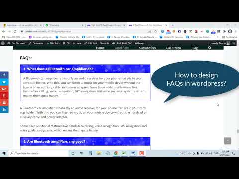 How to design FAQs box in wordpress | How to use shortcodes ultimate in wordpress