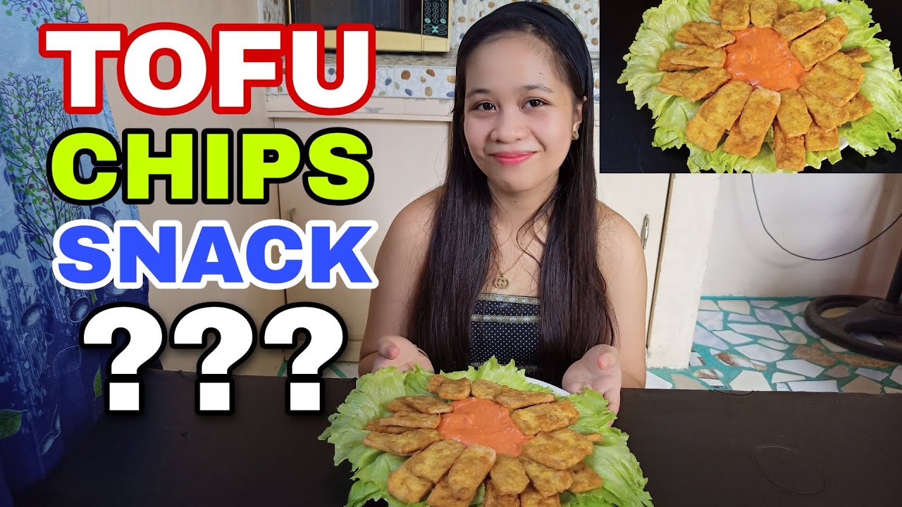 HOW TO COOK TOFU CHIPS A DELICIOUS NUTRITIOUS SNACKS - YouTube