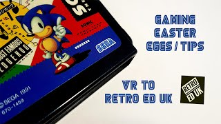 Sonic the Hedgehog Easter Egg / Cheat - Video Response to Retro Ed UK