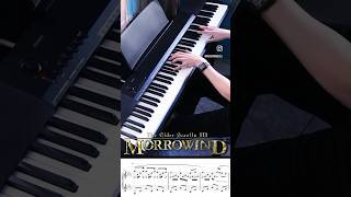 Morrowind Theme - Call of Magic/Nerevar Rising (Piano Sheet Music) #morrowind #sheetmusic #piano