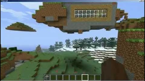 Lets Play Minecraft Building My Floating House (Part 2)