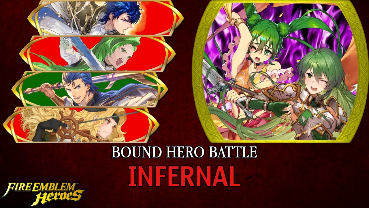 FEH - Bound Hero Battle - Vs Silvia & Erinys (INFERNAL! + No Damage)