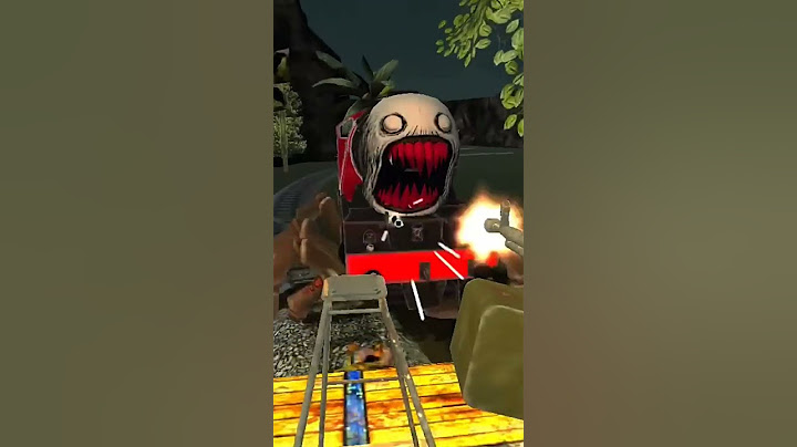 Choo choo charles 👹 Spider horror game train mobile game #shorts