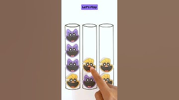 Catnap vs KickinChicken 😹😻 Smiling Critters #puzzlegame #smilingcritters #shortsviral