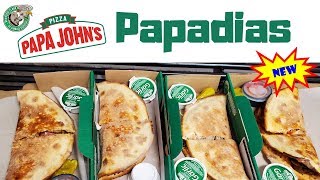 NEW Papa John's Papadias Sandwich Pizza | Memphis Tennessee screenshot 2