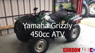 Yamaha Grizzly 450cc ATV, 2009 Resimi