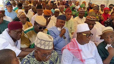 JIDE KOSOKO, OLAIYA IGWE, YINKA QUADRI, MADAM SAJE, OTHERS AT OGA BELLO RAMADAN LECTURE