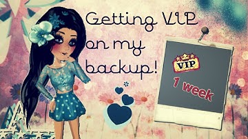 Getting VIP on my backup!