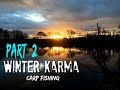 Carp fishing winter karma part2  with dean watson  henry the hound