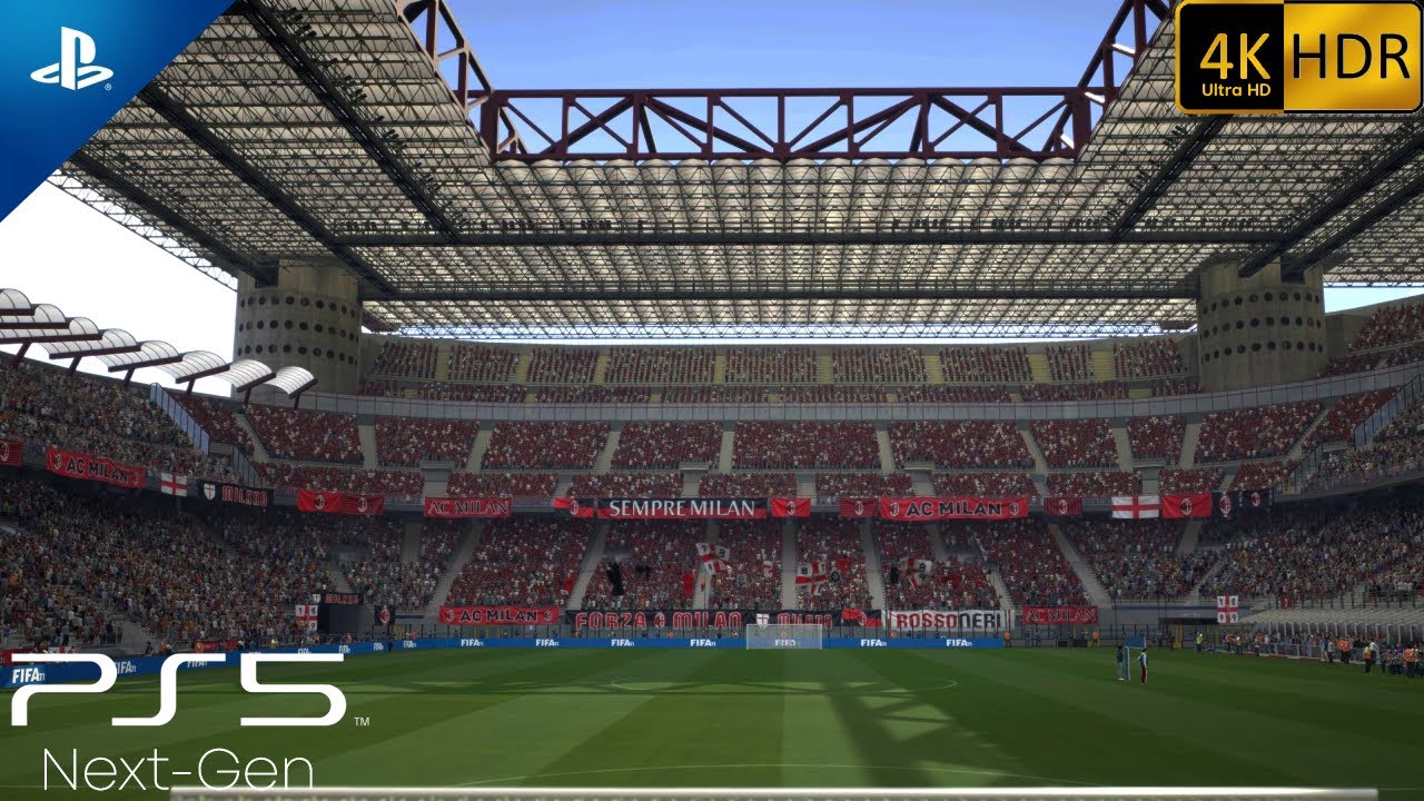PS5 - FIFA 22 AC Milan vs Inter Milan (4K HDR 60fps) Ultra realistic graphics