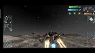 86 vs 65, 10 capital ship in 1 battle Space Commander : war and trade gameplay ThetaCorp vs Mars Rep screenshot 1