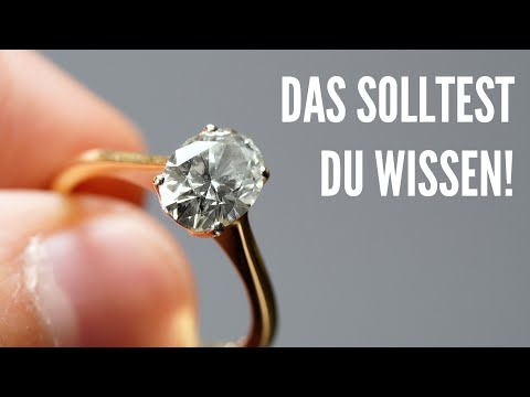 Video: Wie Man Das Karat Eines Diamanten Bestimmt