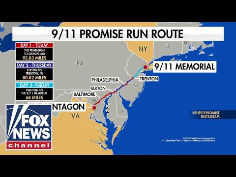Veterans HONOR 9/11 victims with 3-day Promise Run