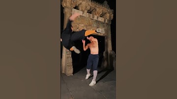 Shaolin Temple Evening Training #yanhao #kungfu  #shaolinkungfu  #shaolintemple