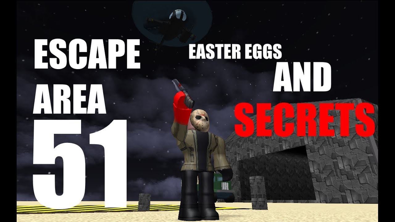 Roblox Escape Area 51 Easter Eggs And Secrets YouTube 